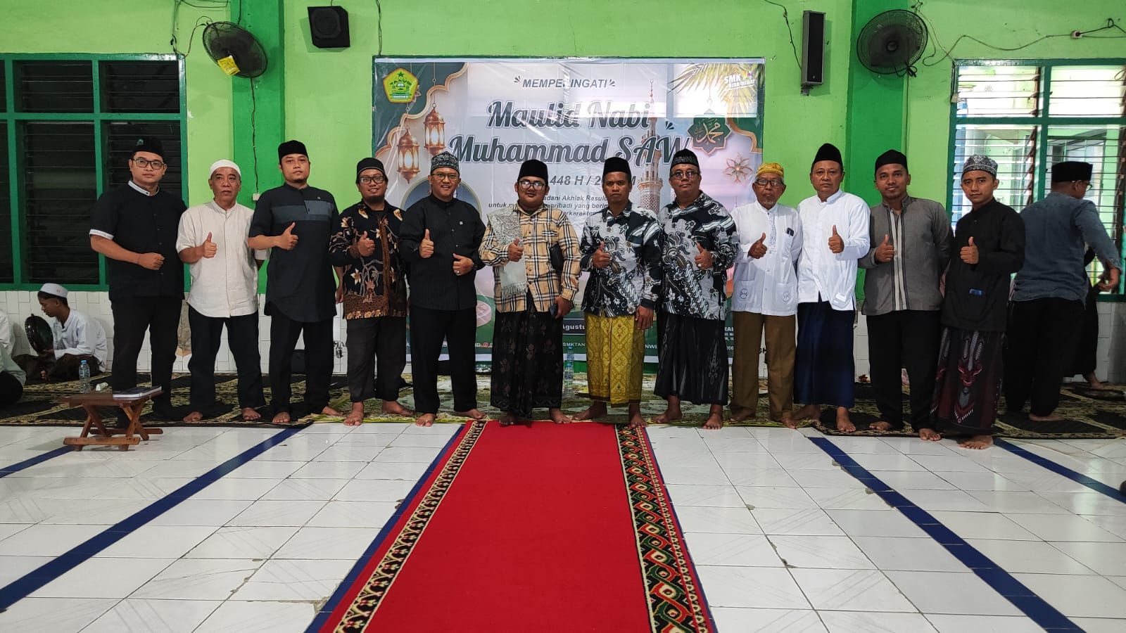 SMK Tanwir Surabaya Gelar Peringatan Maulid Nabi Muhammad SAW 1448 H dengan Khidmat